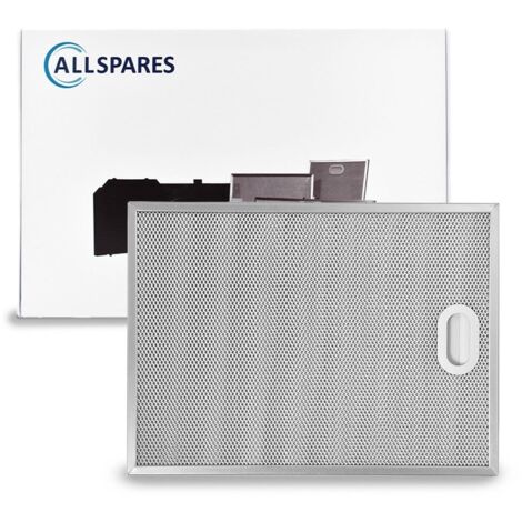 Filtre à graisse en métal 318x235mm Brandt 75X2076 par AllSpares (1/2)