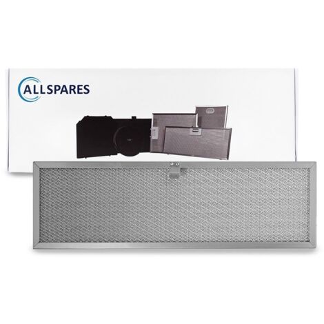 Filtre à graisse en métal 500x153mm Novy 605014 par AllSpares (1/3)