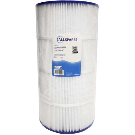Filtre à eau AllSpares pour piscines compatible avec Hayward C100SE / CX100XRE / PA100S / C-8408 (Ø246x499mm) (1/4)