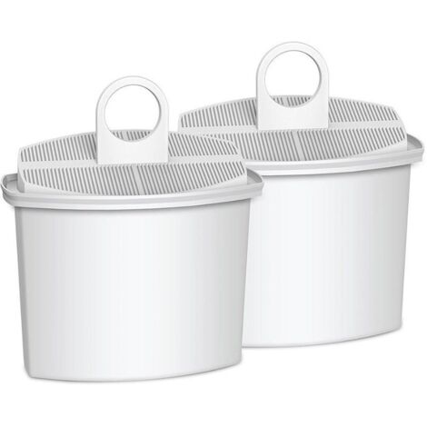AllSpares Filtre à eau (2x) pour Machine à Café Braun remplacement pour les modèles de filtre PureAqua BRSC 006 / KWF2 (1/5)