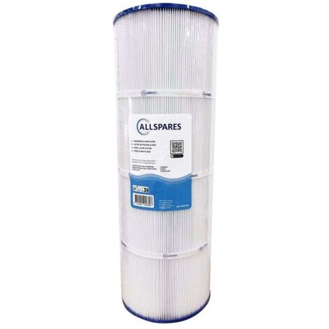 Filtre à eau AllSpares pour piscines compatible avec Hayward Swim Clear CX580XRE / CX580RE / C3020 / C3025 / C3030 (Ø178x498mm)