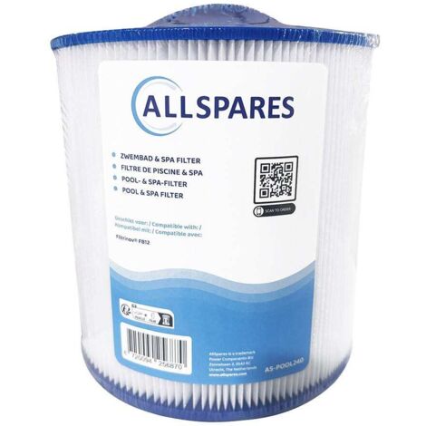 Filtre à eau AllSpares pour piscines compatible avec Filtrinov FB12 (Ø175x205mm) (1/4)