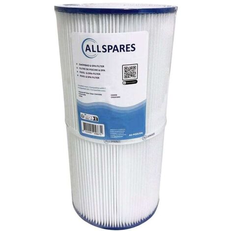 Filtre à eau AllSpares pour piscines compatible avec Hayward Star Clear CX410RE / CX0410RE / C400 / C0400 (Ø178x360mm) (1/4)