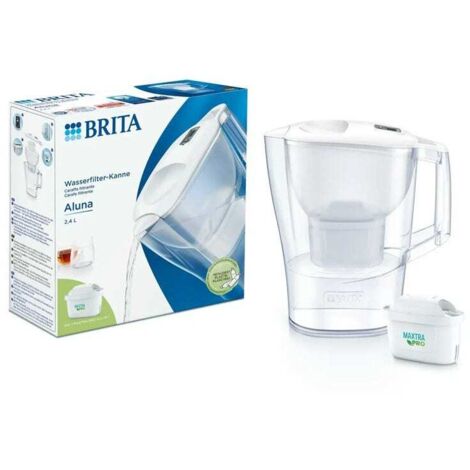 BRITA Carafe filtrante Aluna + cartouche filtrante MAXTRA PRO (filtre aussi les PFAS) (1/5)