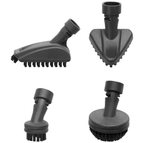 Kit de 4 petites brosses à poils en nylon pour Polti Vaporetto SV6XX, SV440, SV450, SV460, Smart 35,40,100,120 PAEU0399 (1/5)