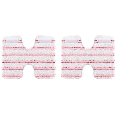 Kit de 2 serpillières universelles pour Polti Vaporetto Lecoaspira PAEU0316 (1/5)