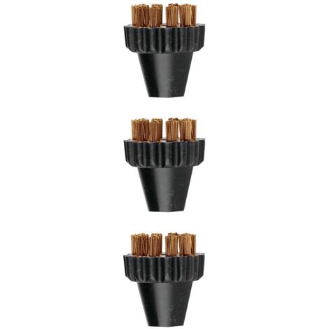 Kit de 3 petites brosses en laiton pour Polti Vaporetto Lecoaspira et Polti Unico PAEU0297 (1/3)
