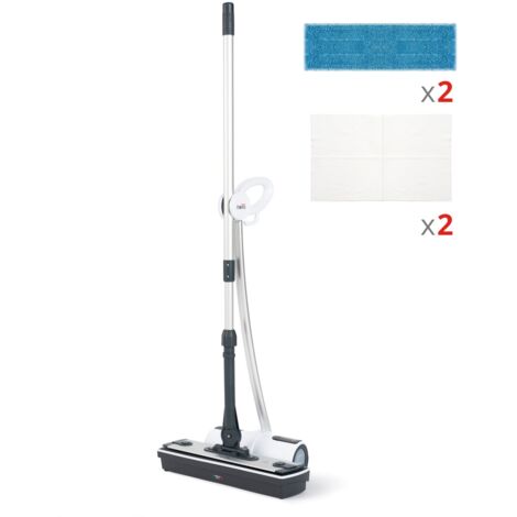 Nettoyeur vapeur sans fil POLTI Moppy white, pour tout type de sol et surface, prêt en 10 secondes (1/5)