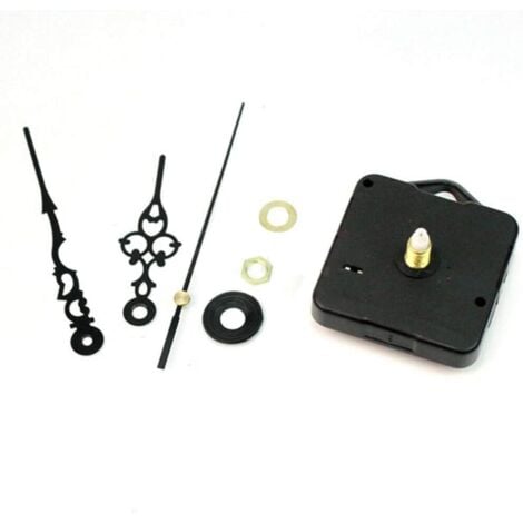 Gistuch Mécanisme Mouvement Horloge Quartz Silencieux - Kit de réparation d'horloge - Horloge création 3D - Poignées
