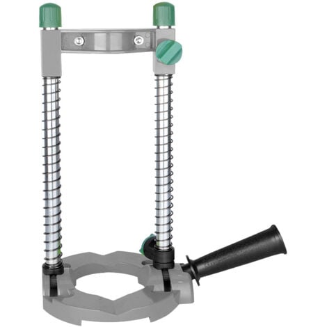 Gistuch Guide de perçage réglable à 45° Support de perceuse électrique rotative avec mandrin de perçage Mini support de perceuse d'établi pour le travail du bois