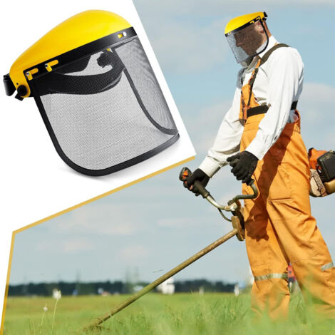 UlisemCasque De Sécurité Forestier Avec Visière Intégrale En Maille Pour Debroussailleuse Et Protection Forestiere 89084289 UlisemCasque De Sécurité Forestier Avec Visière Intégrale En Maille Pour Debroussailleuse Et Protection Forestiere 89084289