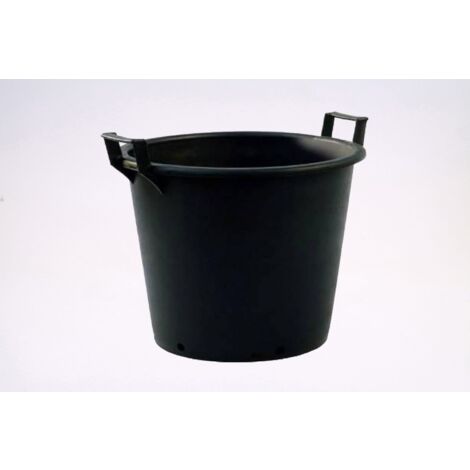 Vivaio Garden Forest – Pot à plantes perforé avec poignées 55cm diamètre – Hauteur 48cm – Polyéthylène basse densité – Pour pépinières et transport facile - 50x48H