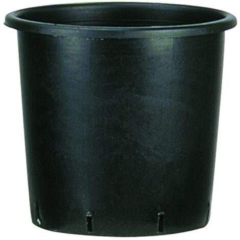 Vivaio Garden Forest – Pot de pépinière 12L – Pot en plastique noir – Dimensions 28x24H – Résistant aux intempéries et aux UV – Pour culture en terre et hydroponique