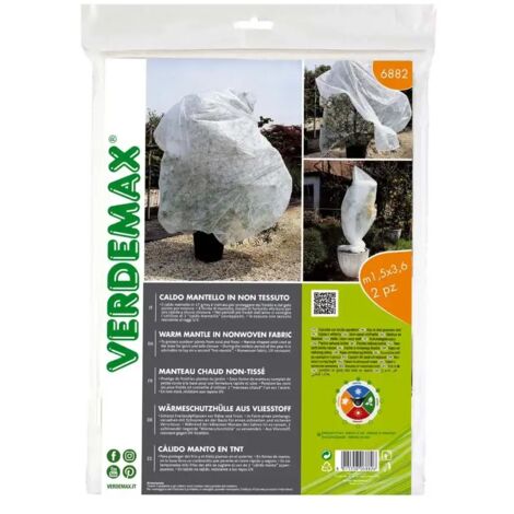 HOUSSE CHAUDE DE PROTECTION EN TNT 17 GR / M2 M 2.2 X 4.4 2 PCS (1/2)