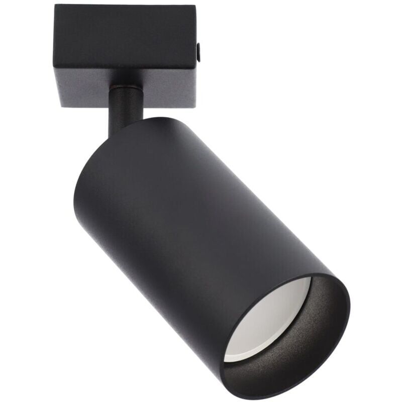 Barre de spots plafonniers Malga 2 Noir 2xGU10 noir EDO777348 – EDO | Leroy Merlin