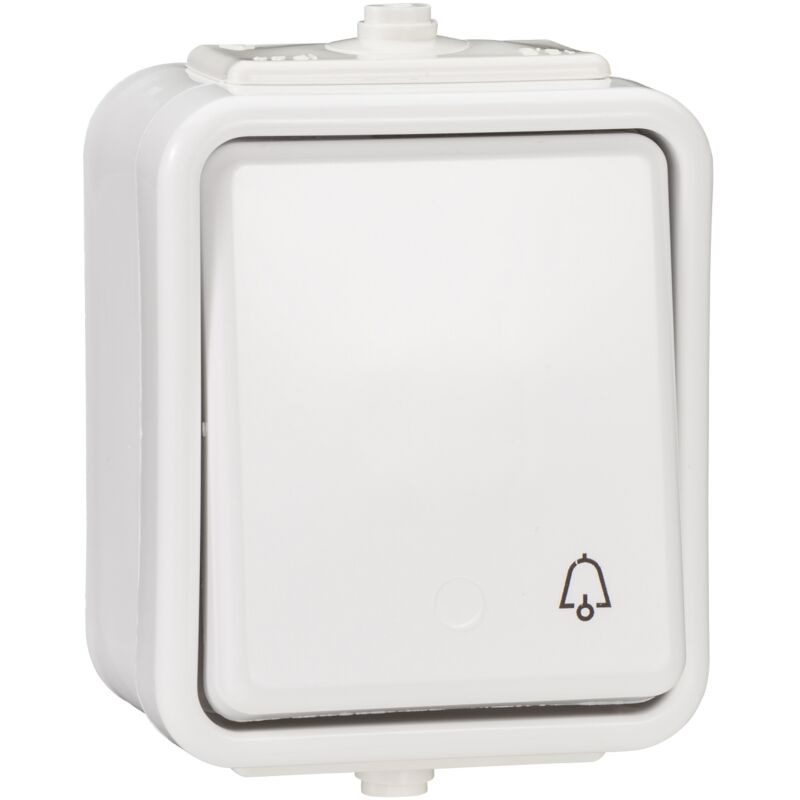 Bouton Poussoir Sonnette Amherst NuTone PB-16 – Fer Forgé Colonial, Neuf De Stock