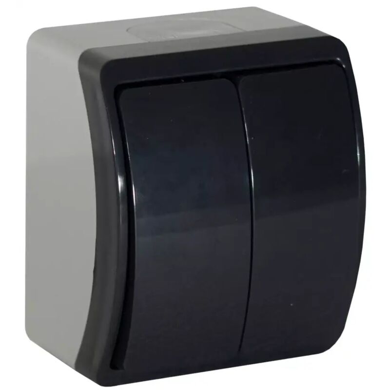 Interrupteur sans fil Zigbee 4 boutons Noir MOES ZT-SR-EU4 Interrupteur sans fil Zigbee 4 boutons Noir MOES ZT-SR-EU4