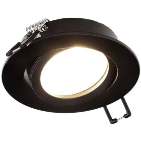 Spot Encastré Double Réglable CERI 2 SQ IP20 Noir - LED - EDO SOLUTIONS - Neuf