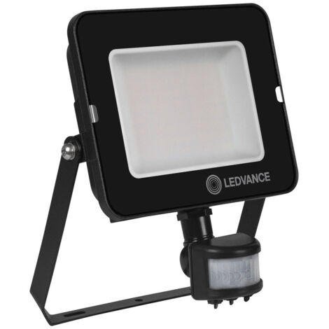 Projecteur extérieur LED avec détecteur 50W 4000K 5000lm noir IP65 Ledvance