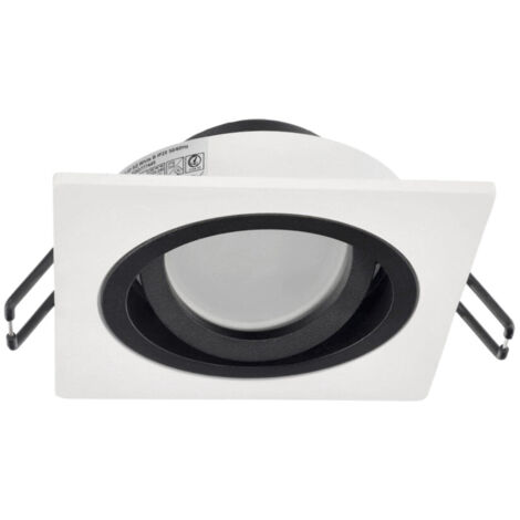 Spot de plafond encastrable TULID SQ Blanc IP20 carré blanc réglable EDO777449 EDO Solutions (1/5)
