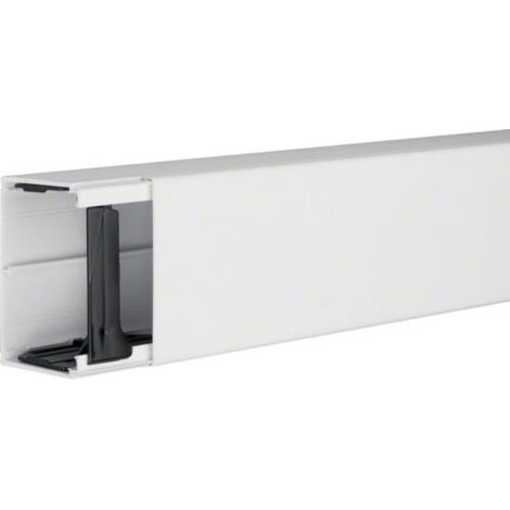 Goulotte électrique PVC 60x90mm blanc 2m tehalit.LF Hager