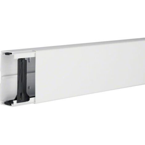 Hager – Canal de câblage PVC blanc 2 mètres – Largeur 9 cm – Protection IP30 – Résistance IK07 – Pour passage de câbles électriques