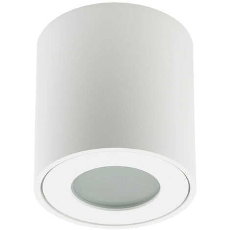 FOOC Spot de plafond Moderne LED 12W en saillie Rond 70mm Blanc chaud