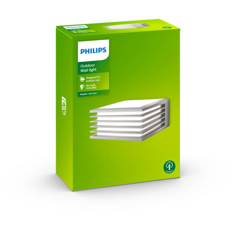 Applique extérieure myGarden Shades E27 Gris IP44 Philips