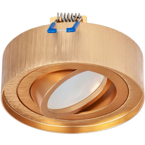 Spot de plafond encastrable SKAND MINI 1 IP20 rond doré EDO777548 Edo Solutions (1/5)