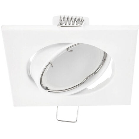 Spot de plafond VIERA IP20 carré blanc réglable EDO777303 Edo Solutions (1/5)