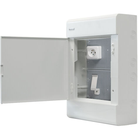 Coffret électrique SRn-24/BM multimédia en saillie blanc IP40 Elektroplast (1/2)
