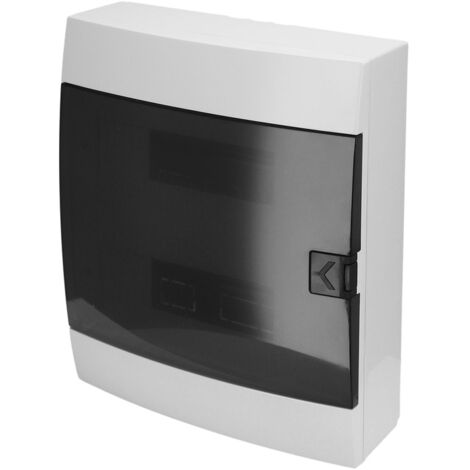 Tableau électrique saillie 24 modules (2x12) IP40 blanc porte fumée HOROZ