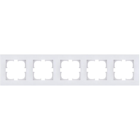 Cadre quintuple 5x blanc EXEN KARELL (1/4)