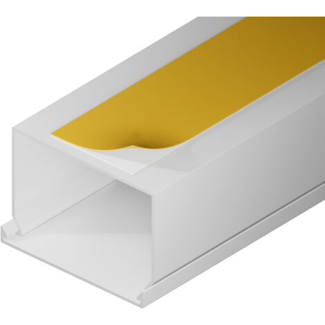 Goulotte électrique auto-adhésive 60х40 (2m) blanc EDO777759 EDO Solutions Technic