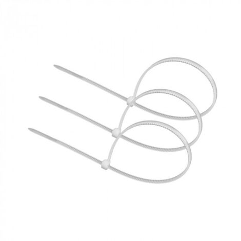 Colliers De Serrage Plastique – Lot De 100 Pièces En Nylon – Longueur 95 Mm – Pour Fixation Câbles Et Réparations - 2