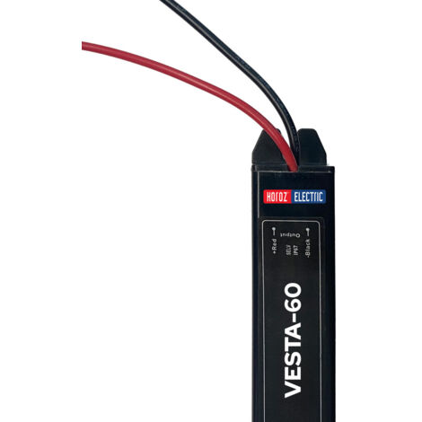 Transformateur LED Étanchéité IP67 VESTA-60 SLIM CASE 12V 5A 60W - Marque HOROZ