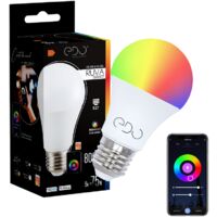 Ampoule LED connectée RUVA E27 9W RGB+CCT 2700-6500K 806lm WiFi Tuya Smart Edo Solutions