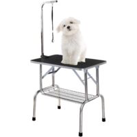MaxxPet Tavolo per la Cura e il Trimming per Cani – Dog Grooming Table – Tavolo da Bagno per Cani – Tavolo da Taglio anche per Parrucchiere – Tavolo per Cani – 120 x 60 x 170 cm