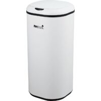 MaxxHome – Cestino della Spazzatura con Sensore Automatico di Apertura e Chiusura (Acciaio Inossidabile, 30 L, 29 x 29 x 61,5 cm)