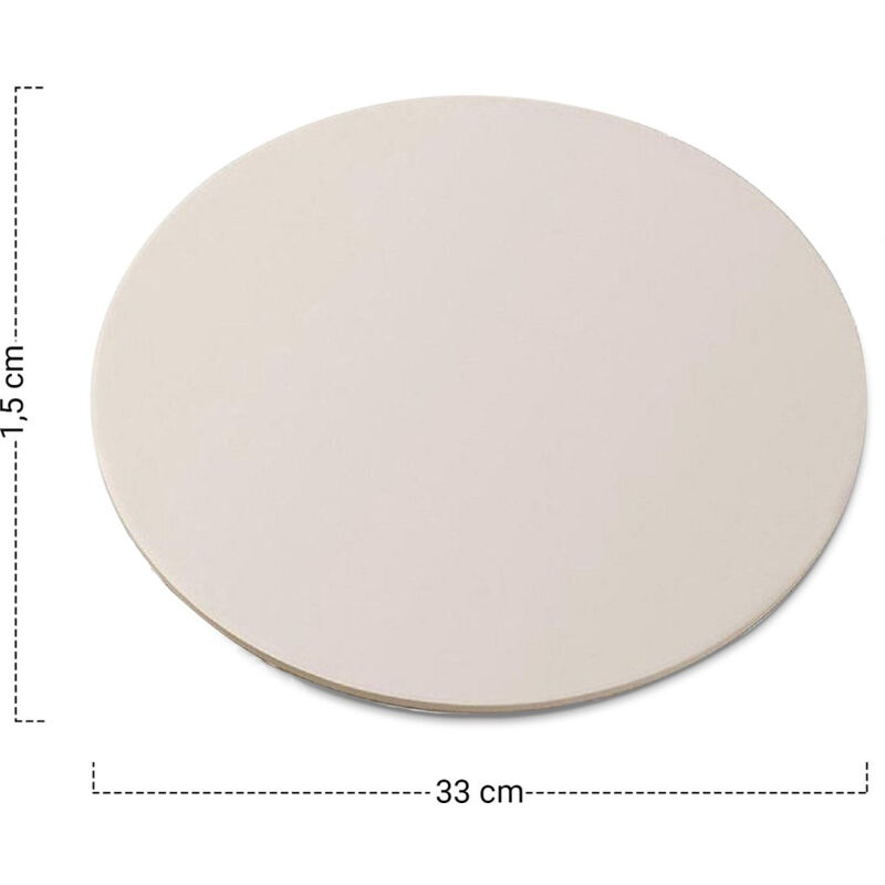 Schramm Teglie Per Pizza Non Forate Ø 33 Cm – Scegli 2, 4 O 10 Pezzi Con Rivestimento Antiaderente – Set Da Forno Per Pizza, Quiche, Torte (fino A 230°C)