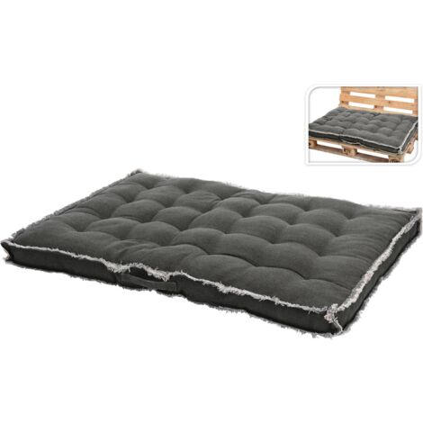 MaxxGarden Cojines de Palet - Cojín bajo para europalets - Cojines de Palet Banco de Palet para Uso Interior y Exterior -120x120x40 cm