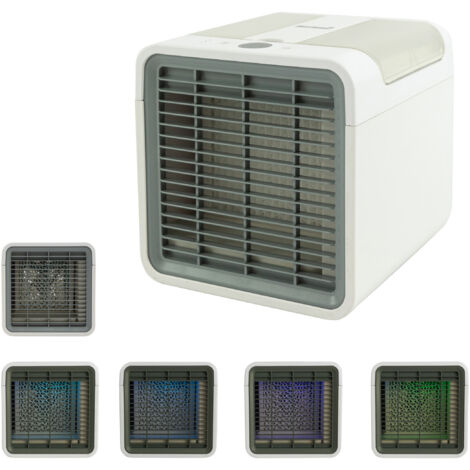MaxxHome Aire Acondicionado Portátil 72W - Pequeños Enfriadores de Aire Blancos para el Hogar, Dormitorio y Oficina - Acondicionadores de Aire Móviles sin Manguera de Escape - Portátil Mini A/C