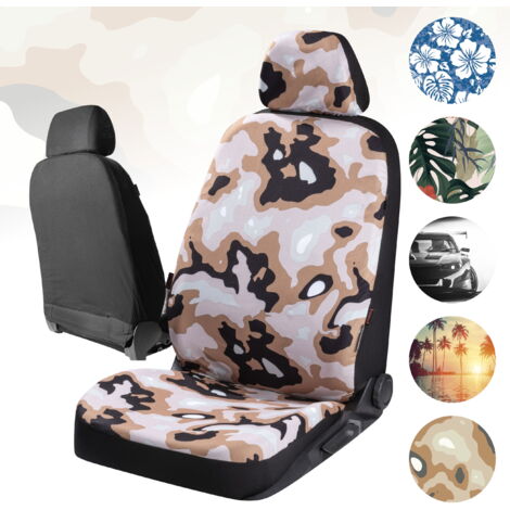 Autositzbezug Camouflage, PKW-Schonbezug Einzelsitz Camouflage-Design (1/5)