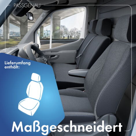 XTRM-CAR Sitzbezüge GT Ergonomic passt für Dacia Bigster - Hochwertige Autositzbezüge - 2 STK - GT Beige