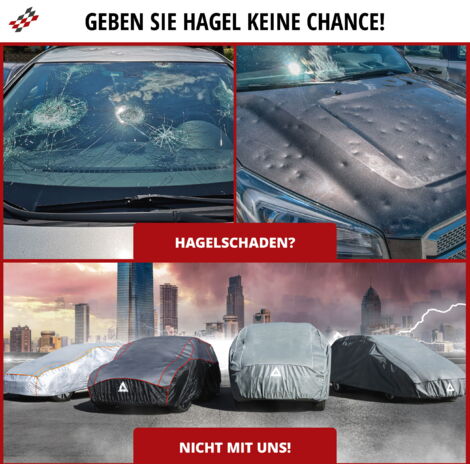 PKW Hagelschutzplane Hybrid UV Protect, Hagelschutzgarage Größe M