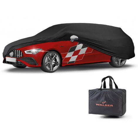 Autoplane Indoor Stretch Plus, PKW-Abdeckplane Kombi Größe L schwarz