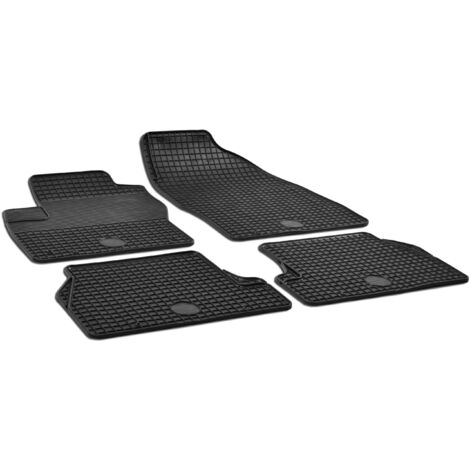 Tappetino Guida In Velluto Per Ford Focus MK3 (2010-2018) - Su Misura, Rinforzato, Antiscivolo, Colore Nero