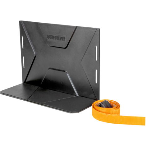 Kofferraum Ordnungshelfer FastFix L, Ladungshilfe mit Gurt schwarz/orange (1/5)