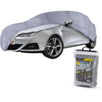 Autoplane All Weather Premium, PKW-Abdeckplane wasserdicht und wetterfest Größe 2 grau
