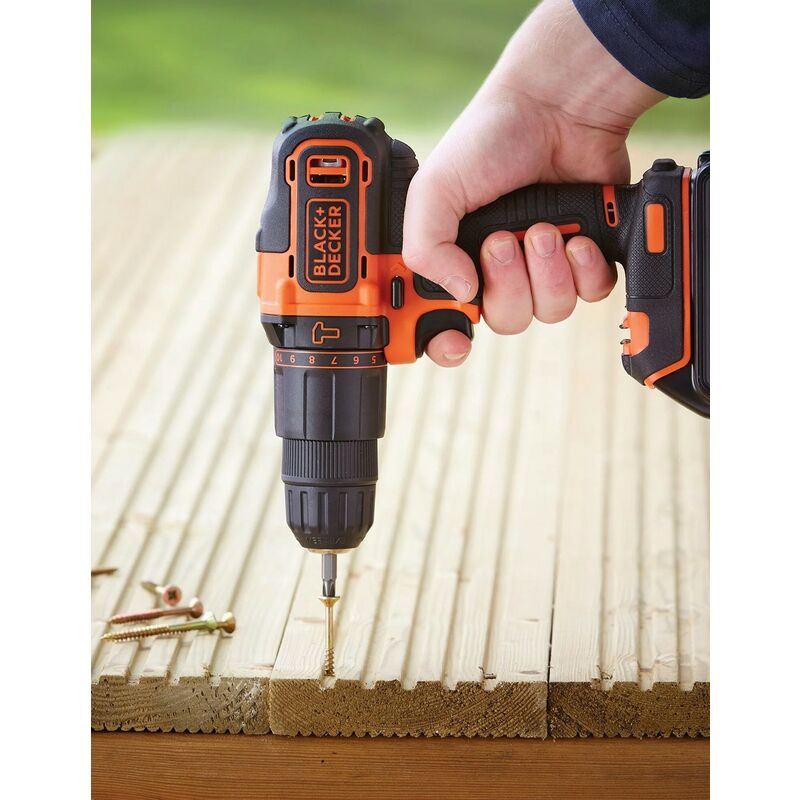 BLACK+DECKER BEH550-QS BEH550-QS-Taladro Percutor 550W